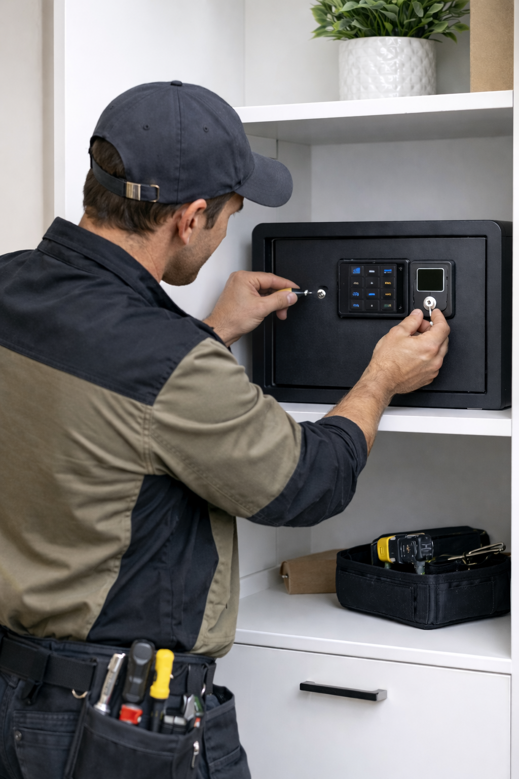 Tecnico specializzato in installazione Casseforti Intelligenti